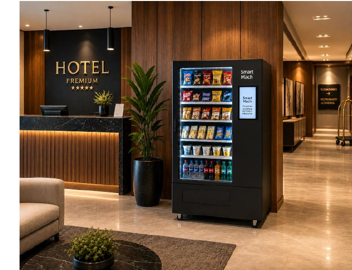 Vending Machine em Hotel